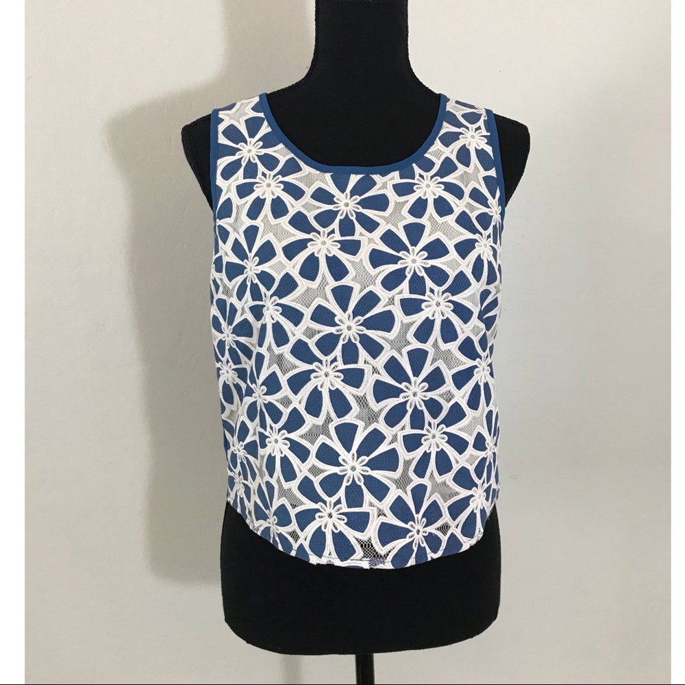 Floral Sleeveless Top